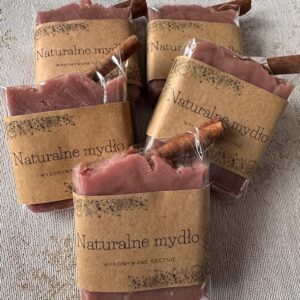 Mydło naturalne z laską cynamonu