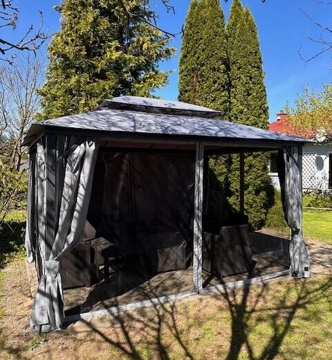 Pawilon ogrodowy – elegancja i funkcjonalność w naszym ogrodzie